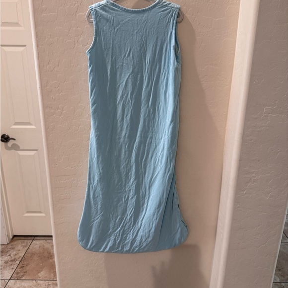 Kyte BABY Light Blue Sleeveless Sleep Sack (L-.5tog) - Picture 4 of 4